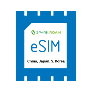 China, Japan, South Korea eSIM